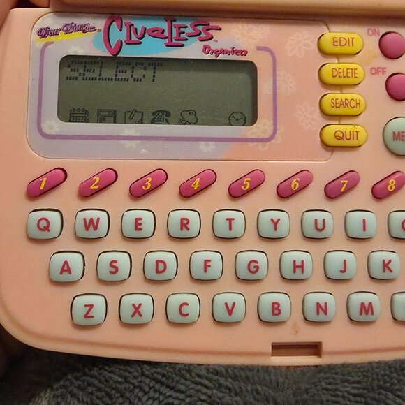 Tiger Electronics Clueless Electronic Dear Diary Organizer Vintage 1997 - Picture 3 of 5